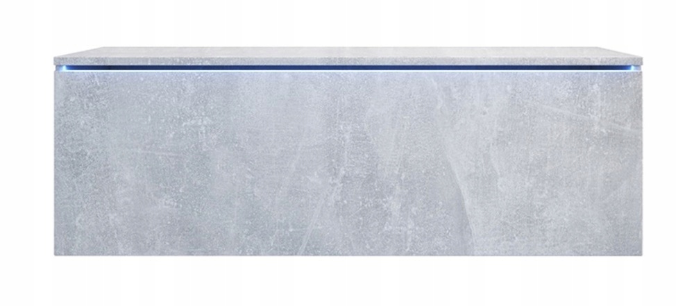 Rtv skříňka Skylara s Led 100 cm Beton