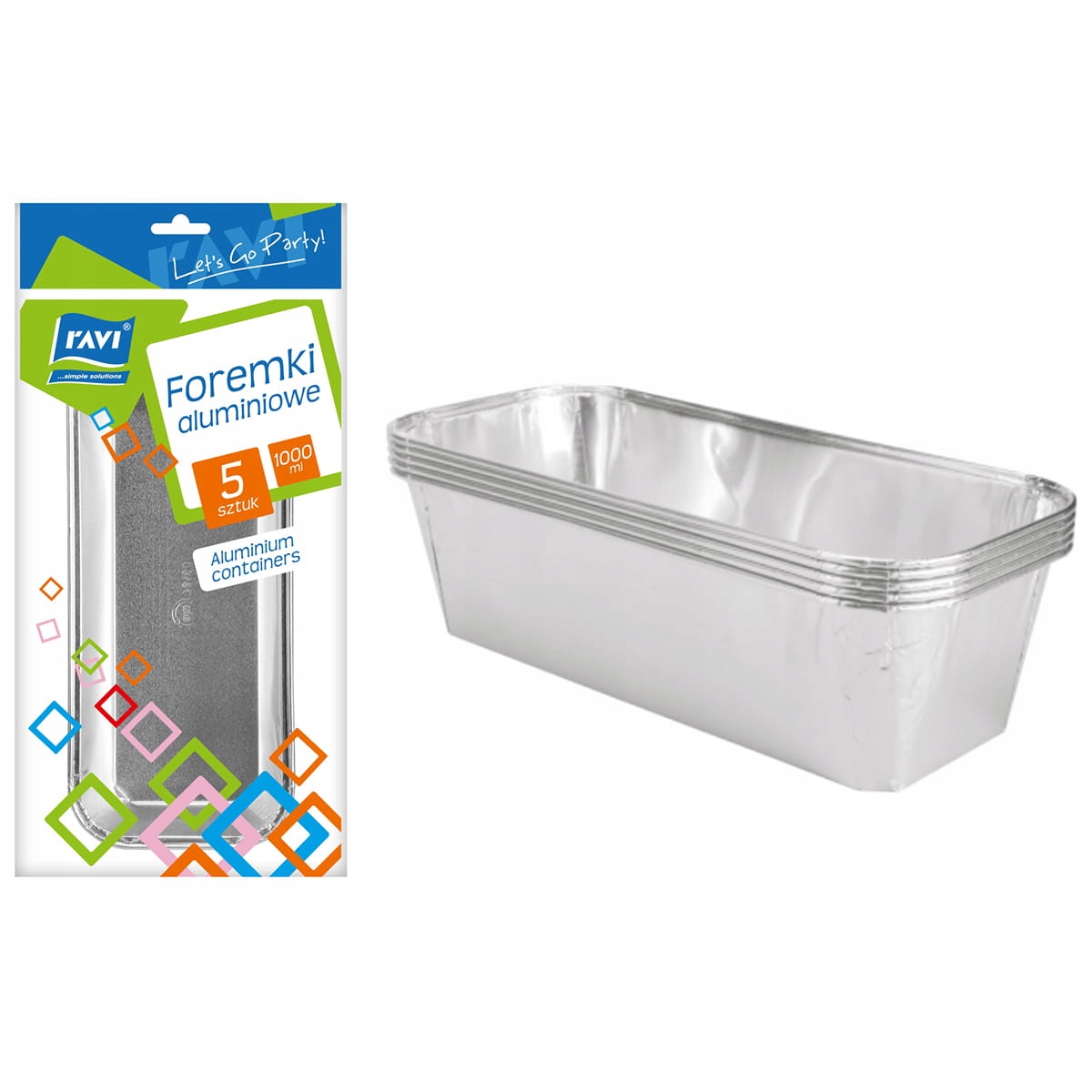 

Foremka Aluminiowa 1000ml