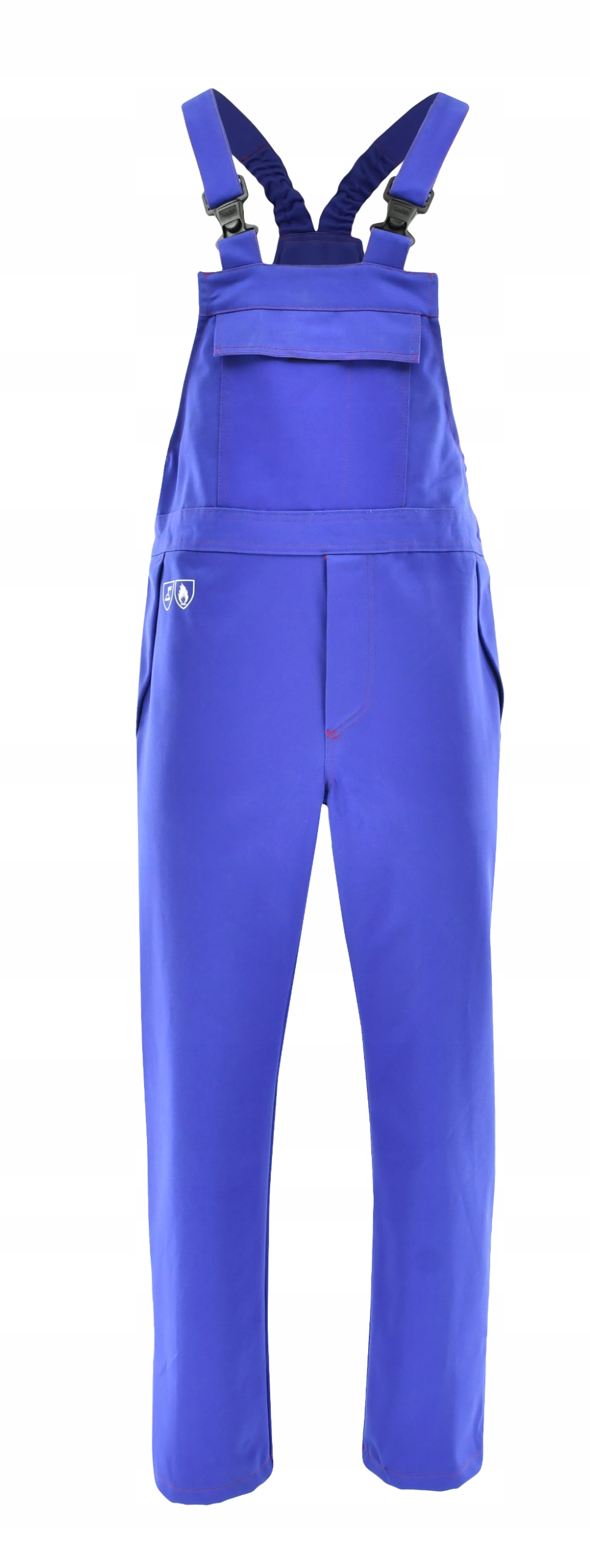 Spodnie ogrodniczki trudnopalne Grube Mocne Dla Spawacza Spawacz Sara L