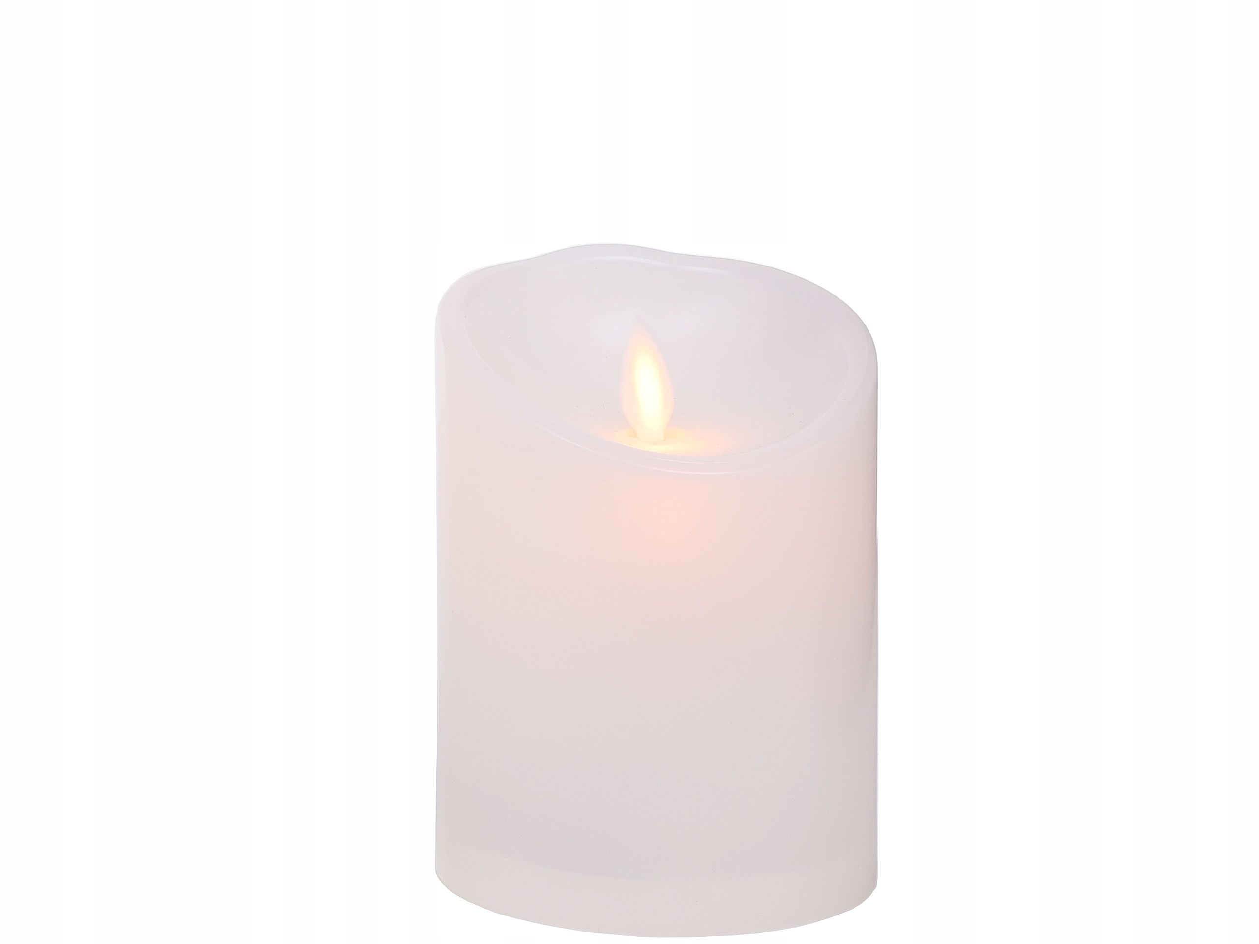 

Duża Świeca Led Ruchomy Płomień Gruba 9,5 13 cm