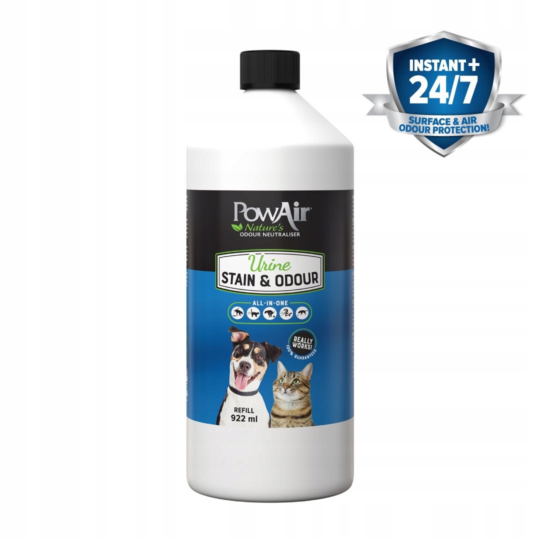 Levně Neutralizátor Zápachu Moči Zvířat Powair Urine Stain & Odour 922 ml