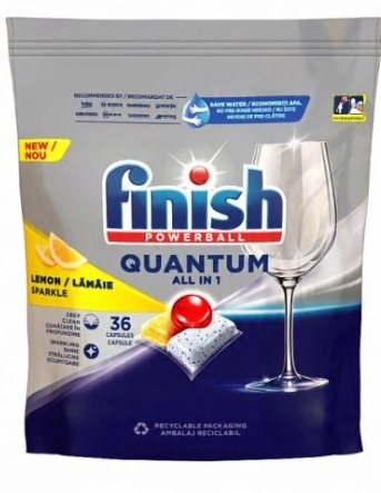 

Finish Quan All in 1 Lemon Tabletki do zmywarki 36