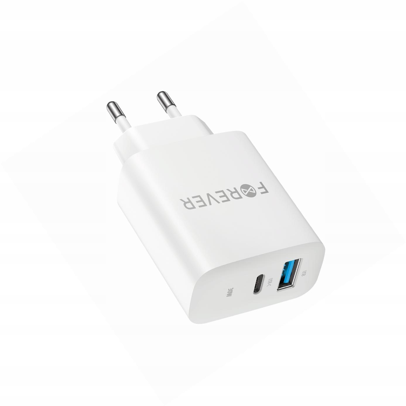 Szybka ładowarka 30W sama kostka 2 wejścia do Samsung galaxy S20 Ultra