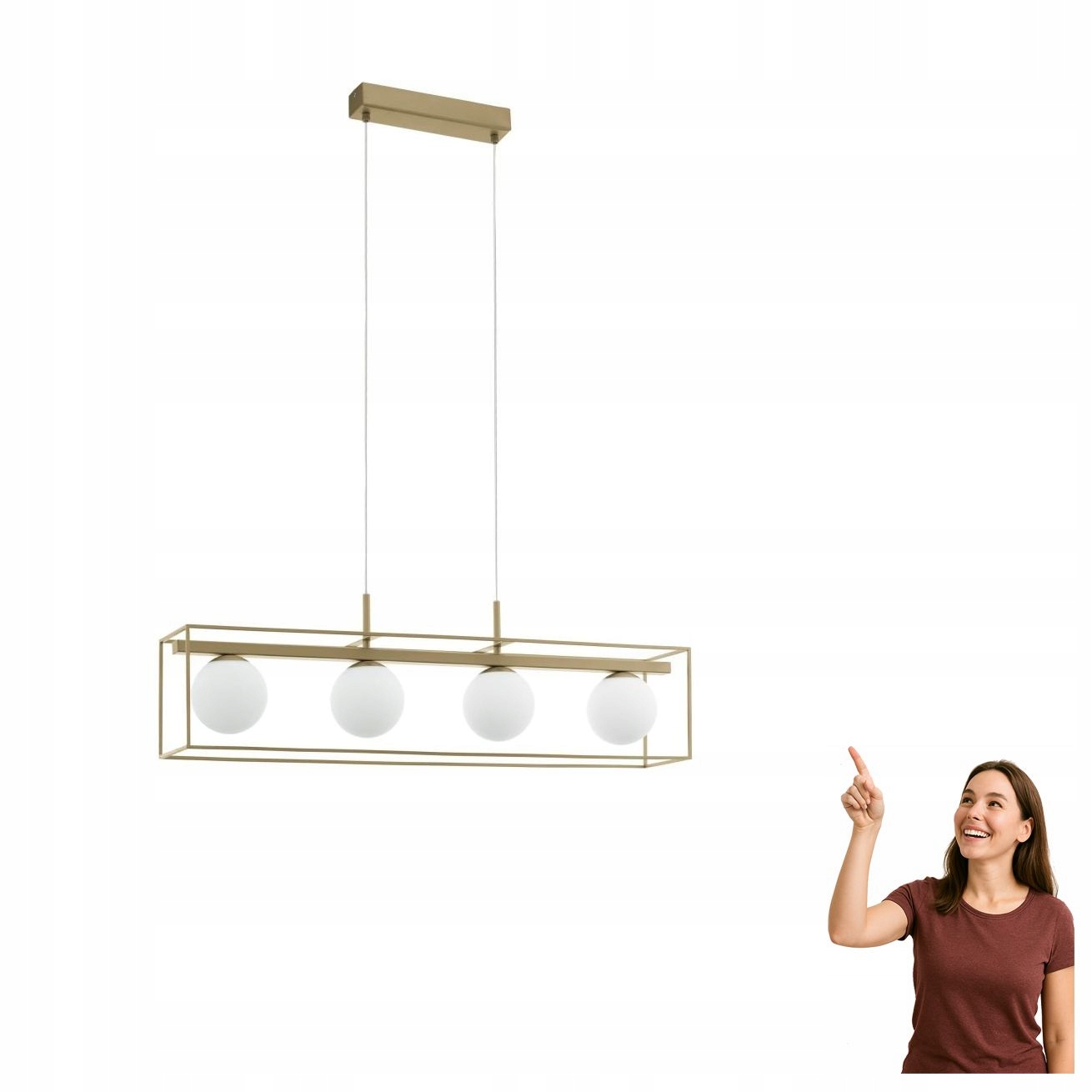 Závesná lampa Vallaspra 97793 Eglo