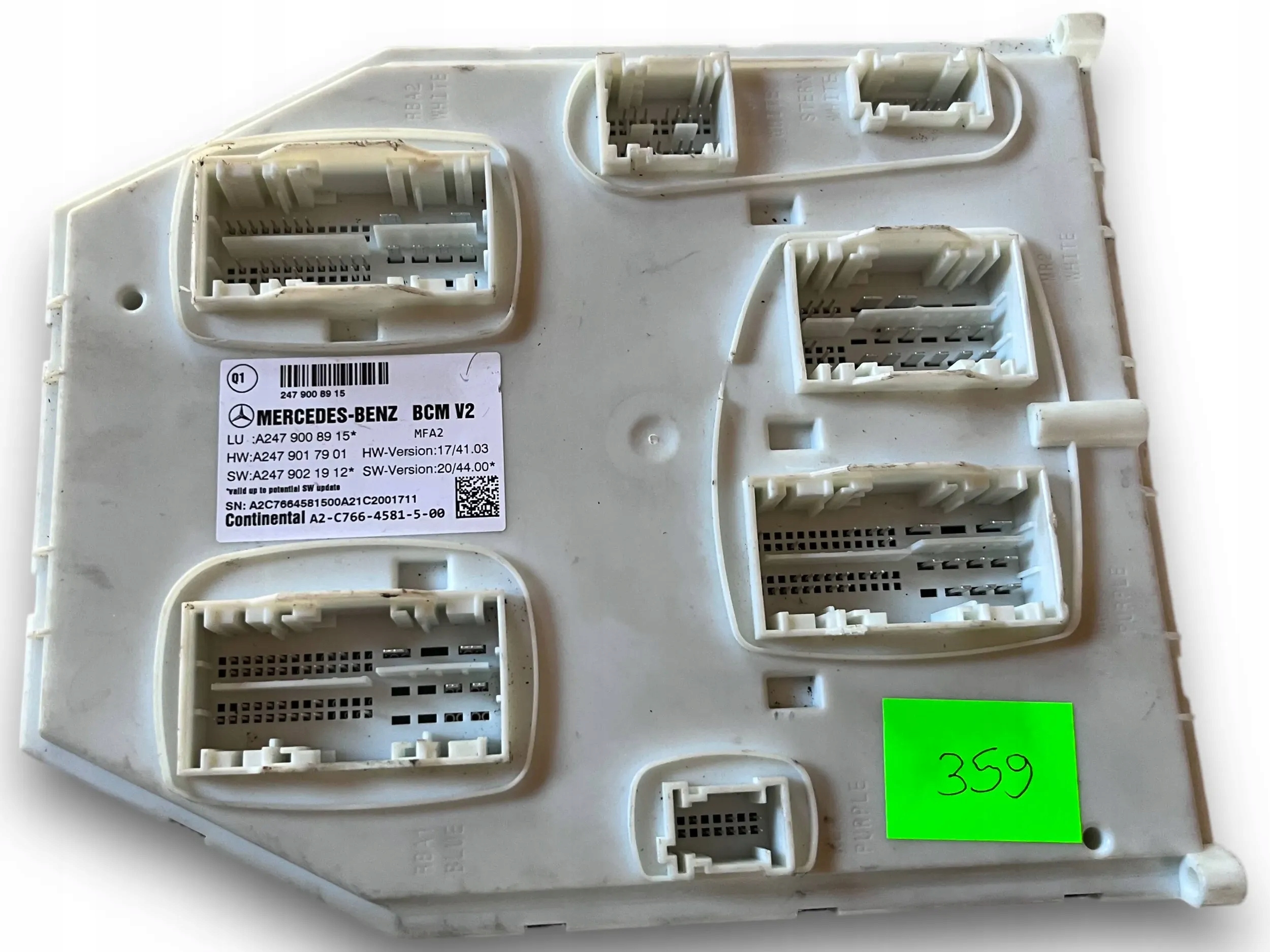 MERCEDES W247 control unit module BCM 2479008915 @M