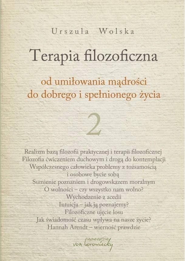 TERAPIA FILOZOFICZNA T.2, URSZULA WOLSKA