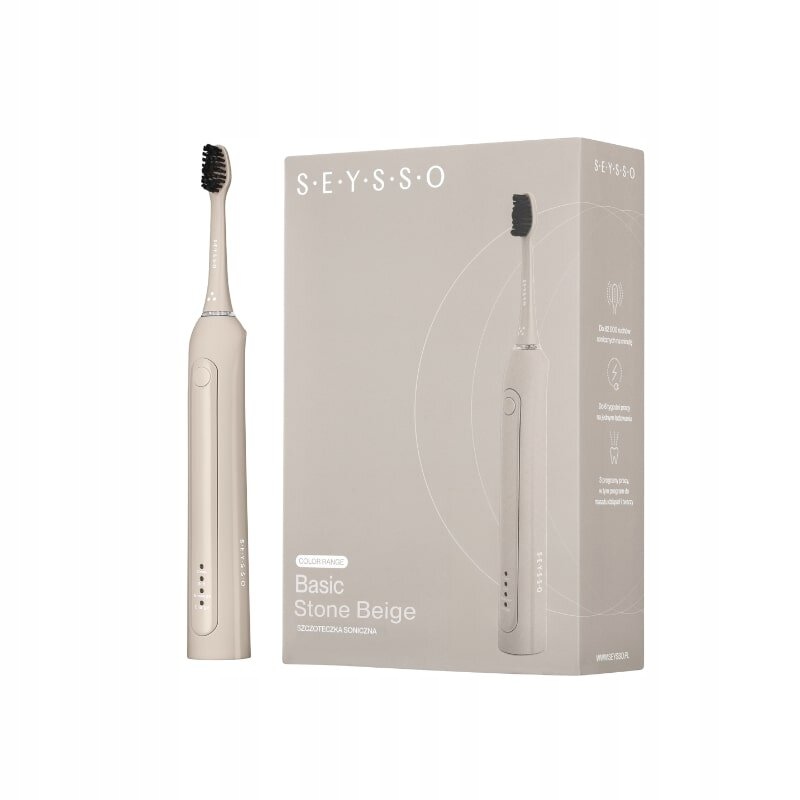 Szczoteczka soniczna SEYSSO Basic Color Beżowy