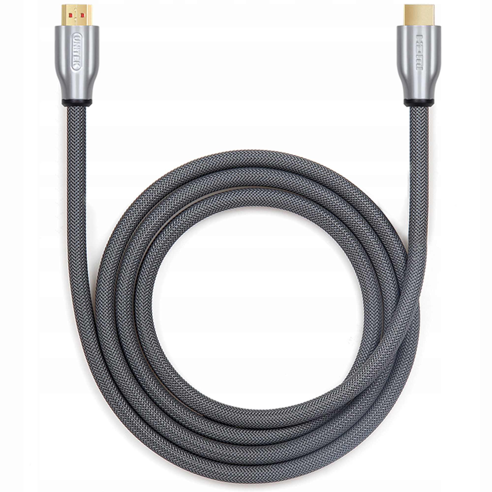 Kabel HDMI Unitek Y-C138RGY PREMIUM GOLD oplot 2m Waga produktu z opakowaniem jednostkowym 1 kg