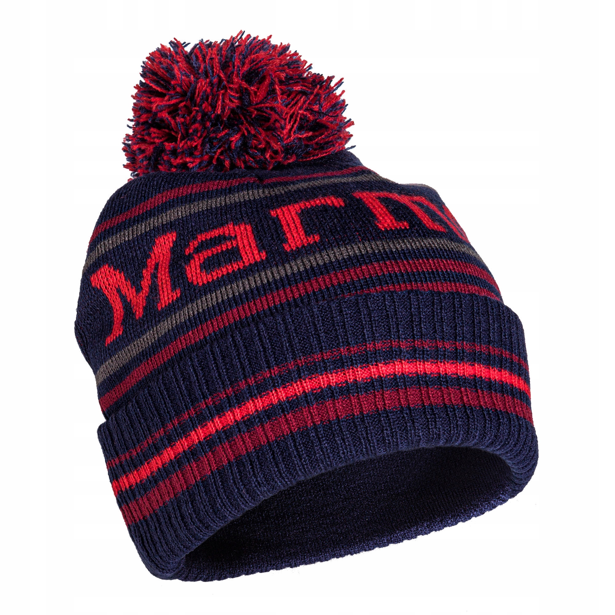 Marmot Czapka Retro Pom Hat Arctic Navy Brick