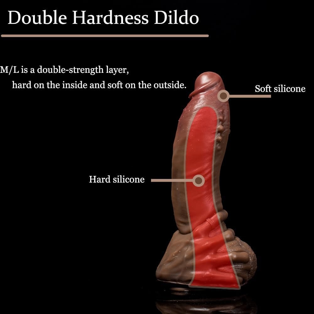 DILDO Realistyczny Dildo Podwójny Dildo Mocny Dildo Prostata D110-L — miniatura 5