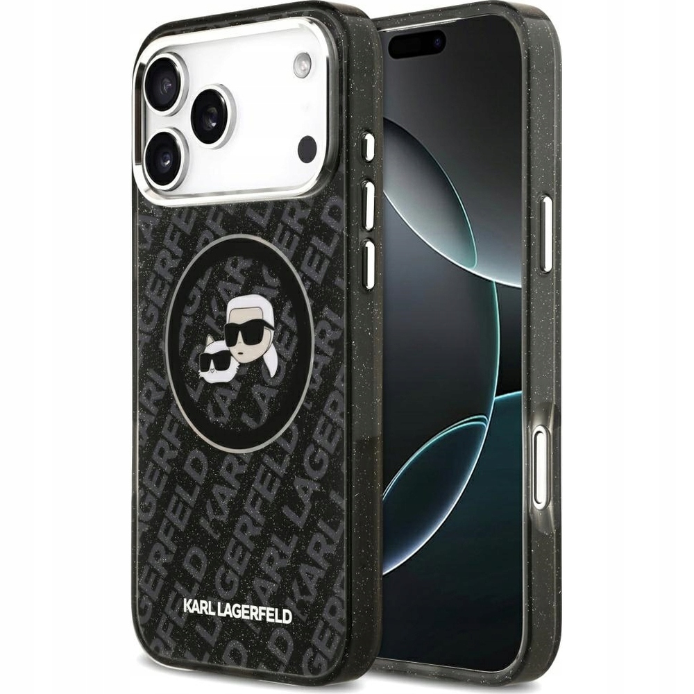 Pouzdro Karl Lagerfeld pro iPhone 17 Pro Max pro MagSafe, módní pouzdro, pevná zadní kryt