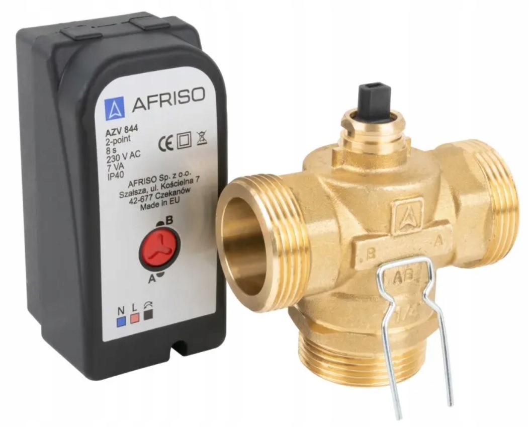 Afriso 3-cestný zónový ventil Azv 844 DN25 G5/4"