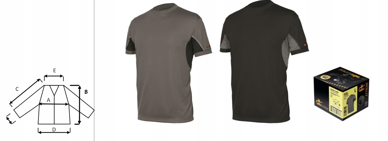 Koszulka T-shirt Robocza ISSA Szybkoschnąca M Kod producenta 8820B