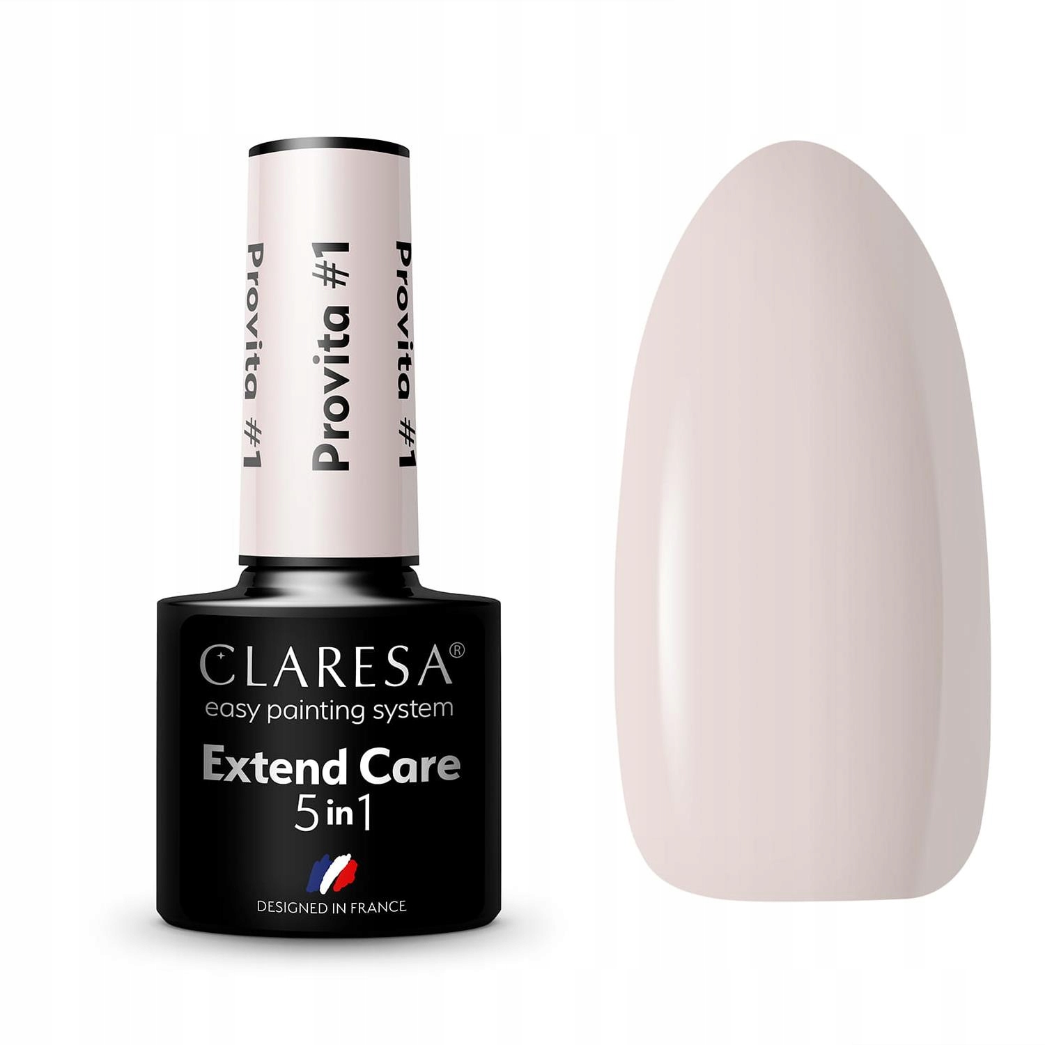 CLARESA Extend Care 5in1 Provita #1 regeneruje i wzmacnia paznokieć -5g