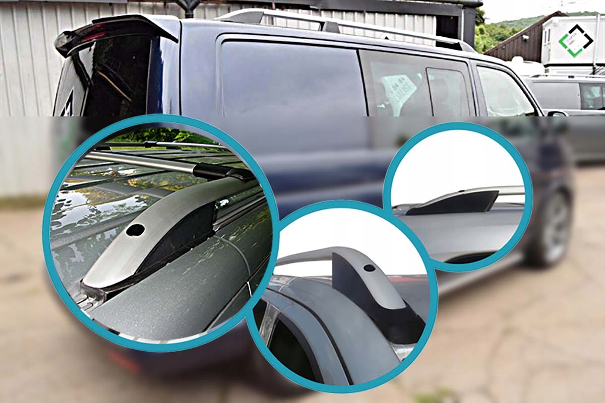 Relingi dachowe Ford Transit Custom 2012+ LONG Typ samochodu Samochody osobowe Samochody dostawcze