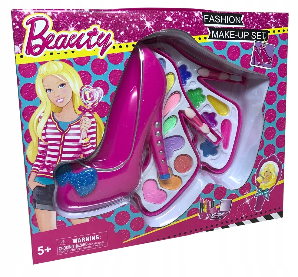 MAKIJAŻ MAKE-UP KOSMETYKI ZESTAW PIĘKNOŚCI tęcza