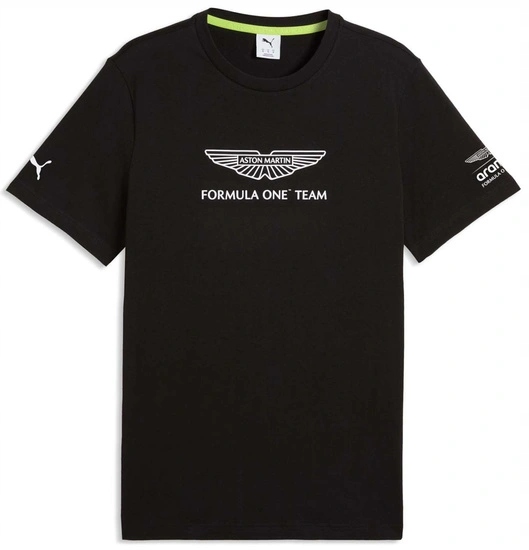 Tričko Aston Martin F1 Large Logo Černá vel. M