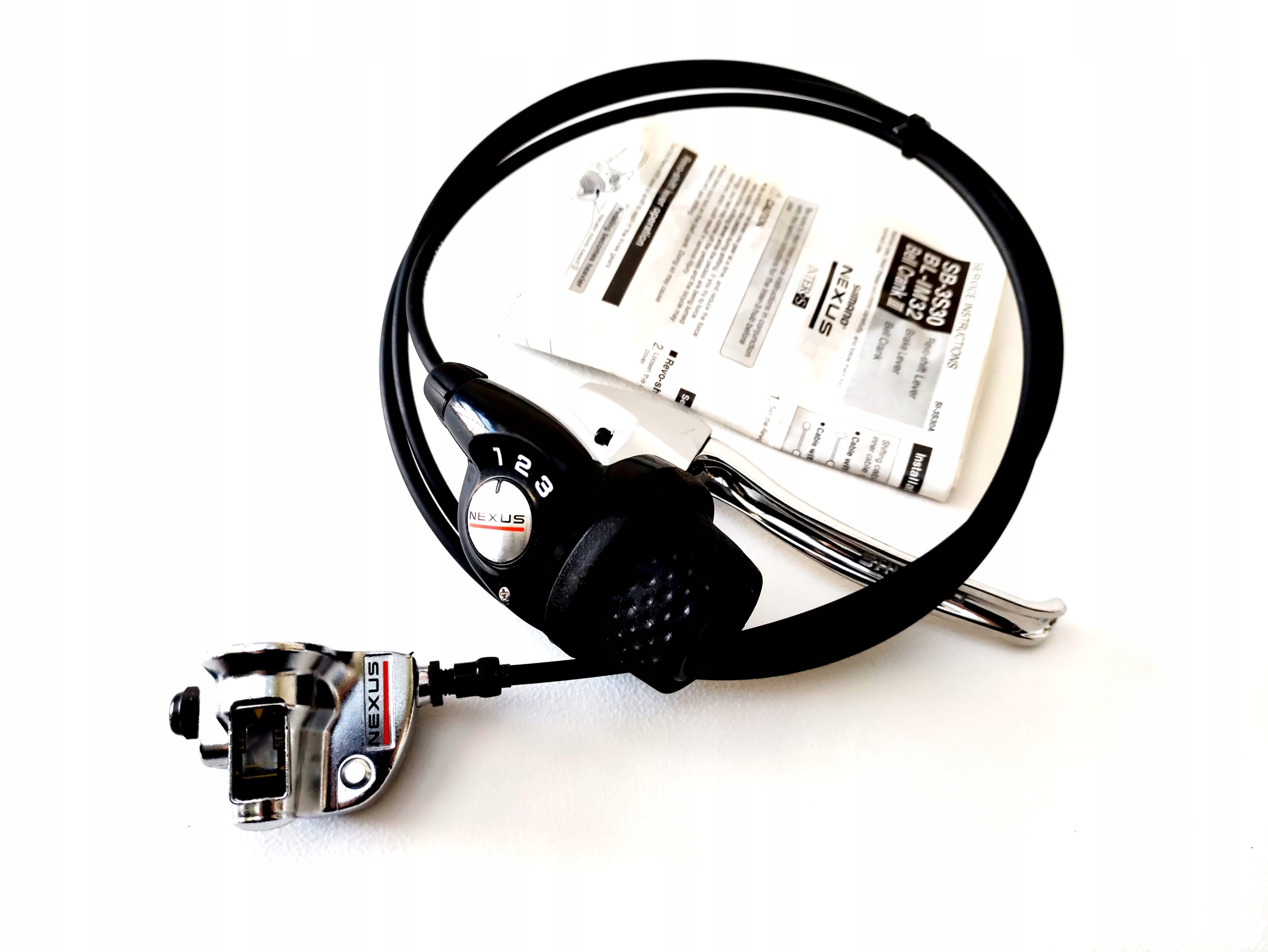 Nowa Oryginalna Klamkomanetka Shimano Nexus SB-3S30 ClixBox 3 Speed