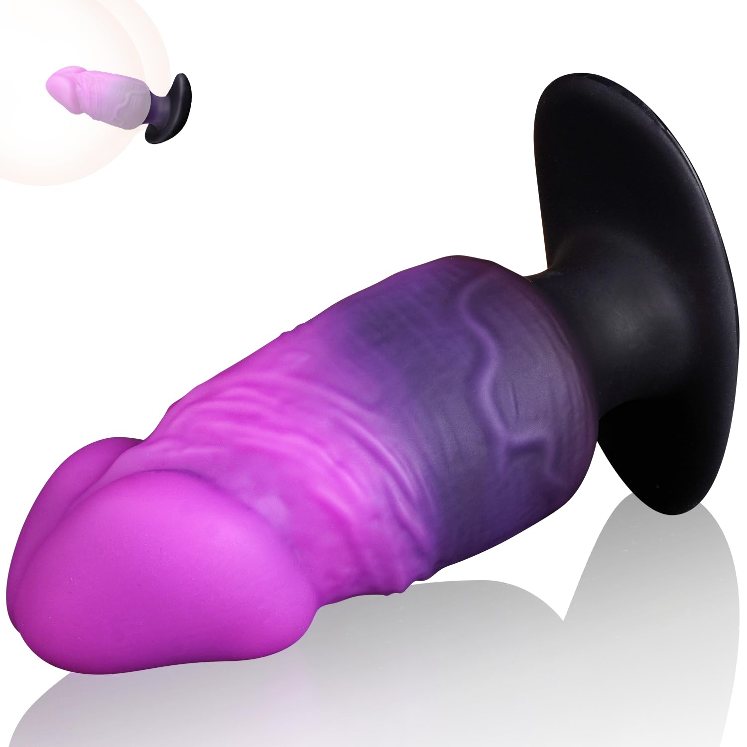 MONSTER FANTASY Realistyczny Duży Analplug Dildo XXL dla Kobiet i Mężczyzn — miniatura 9