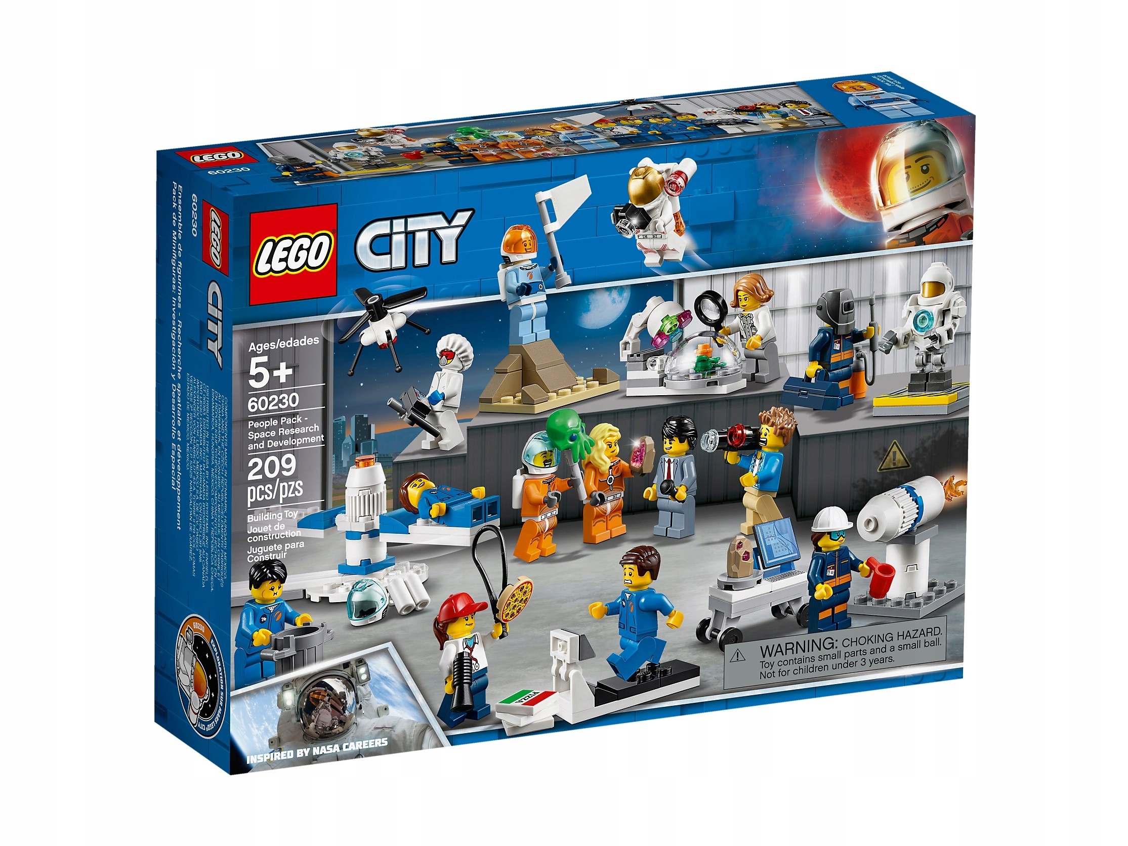 Lego City 60230 Vesmírný výzkum sada minifigurek Nové