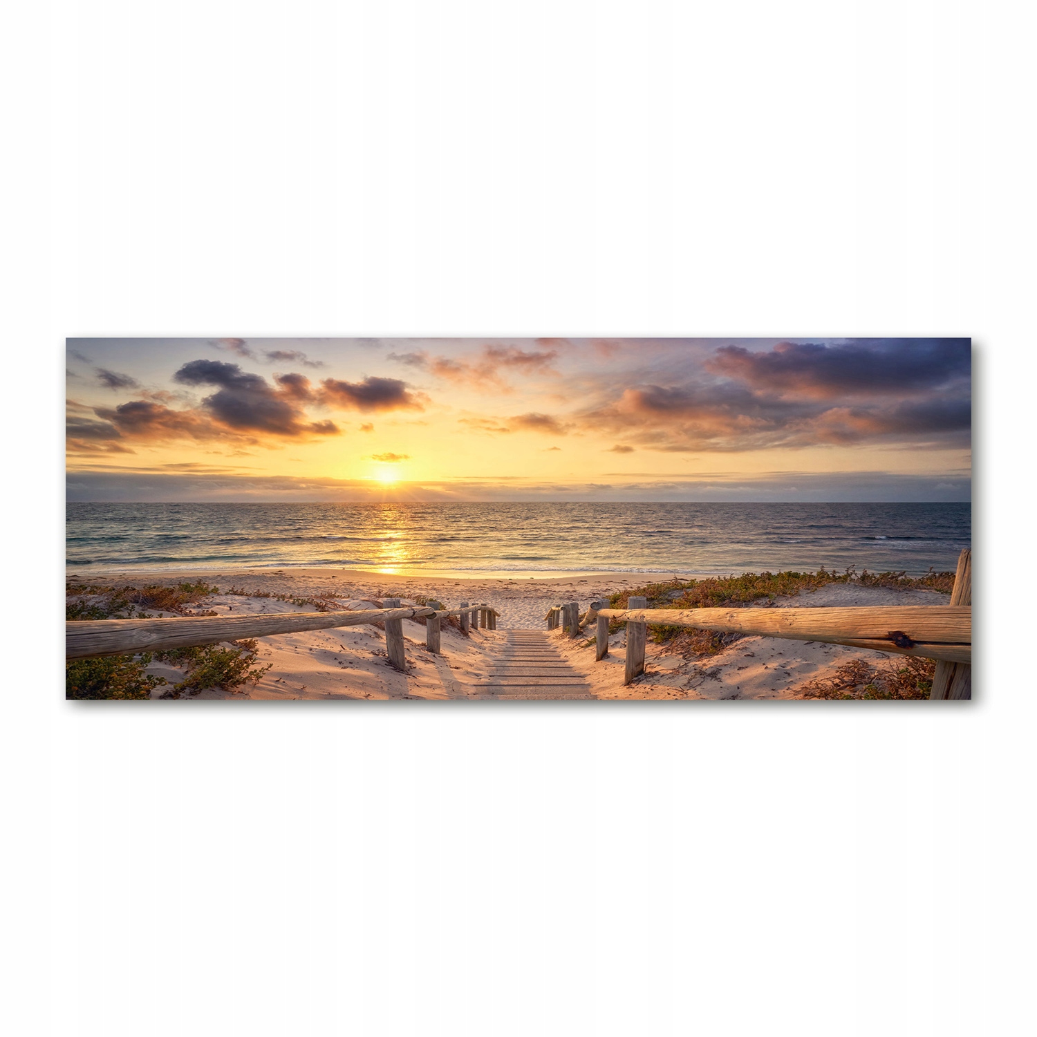 

Foto obraz szkło akryl Ścieżka na plażę 125x50 cm
