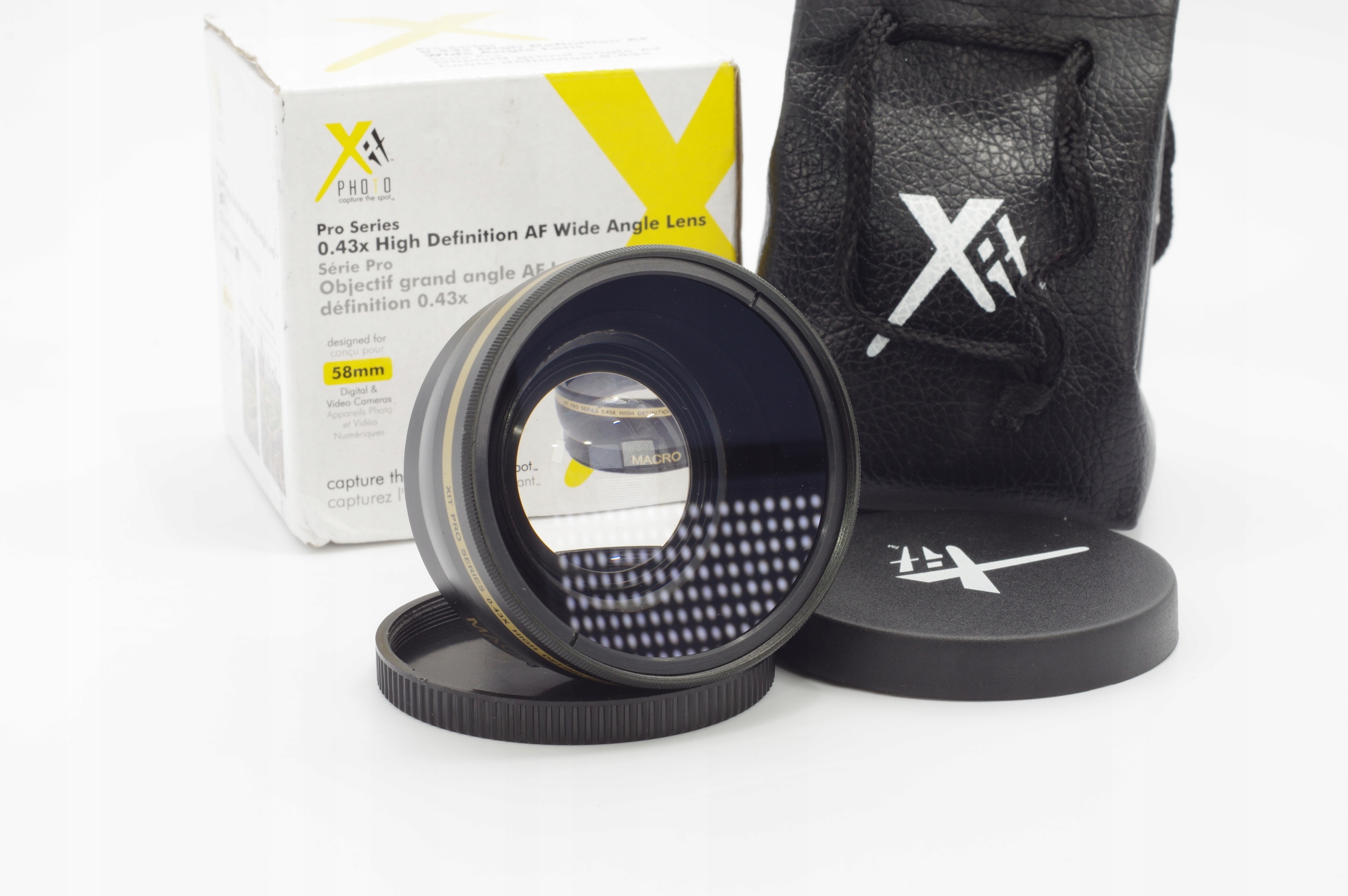 XIT PRO 0,43X HIGH DEFINITION AF WIDE ANGLE LENS