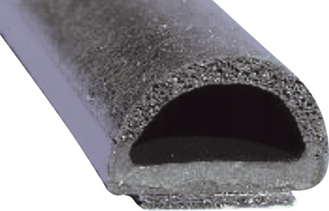 MF08 USZCZELKA SAMOPRZYLEPNA UNIWERSALNA 10x8 mm DO OKIEN BRAM DRZWI EPDM