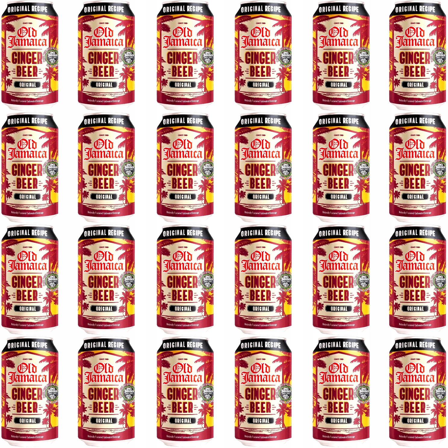 Svářečka Nápoj Zázvorové pivo z Jamajky Zázvor Multipack 24x330ml Old Jamaica