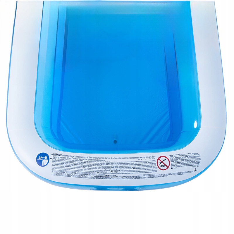 BASEN OGRODOWY POMPOWANY PROSTOKĄTNY ORLANDO 200x150 CM Rodzaj dmuchany