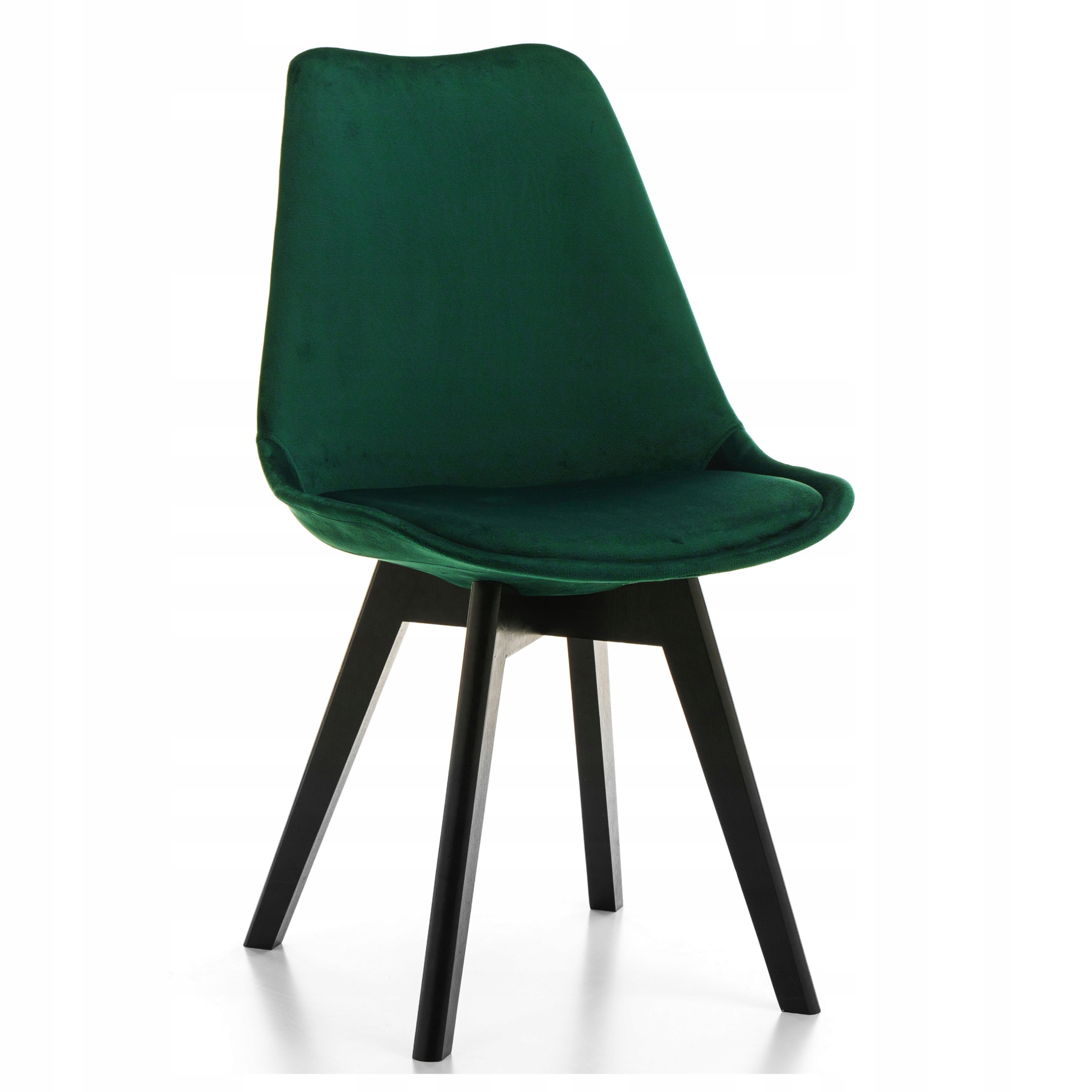 Skandinávská Židle S Polštářem Dublin, Velurová