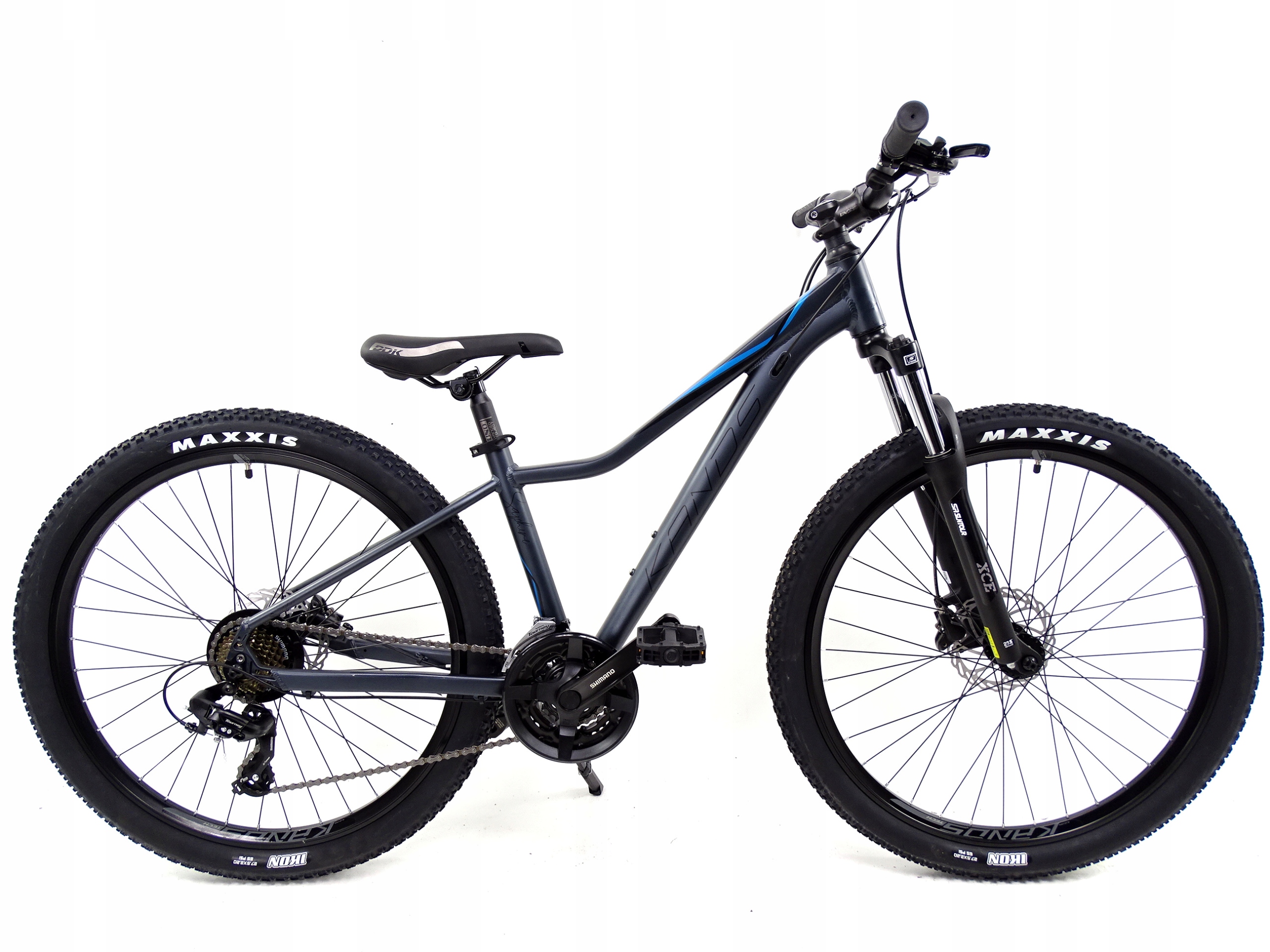 Rower Mtb dziewczęcy Kands Saphire 2025 rama 16" koło 27,5 " grafitowy