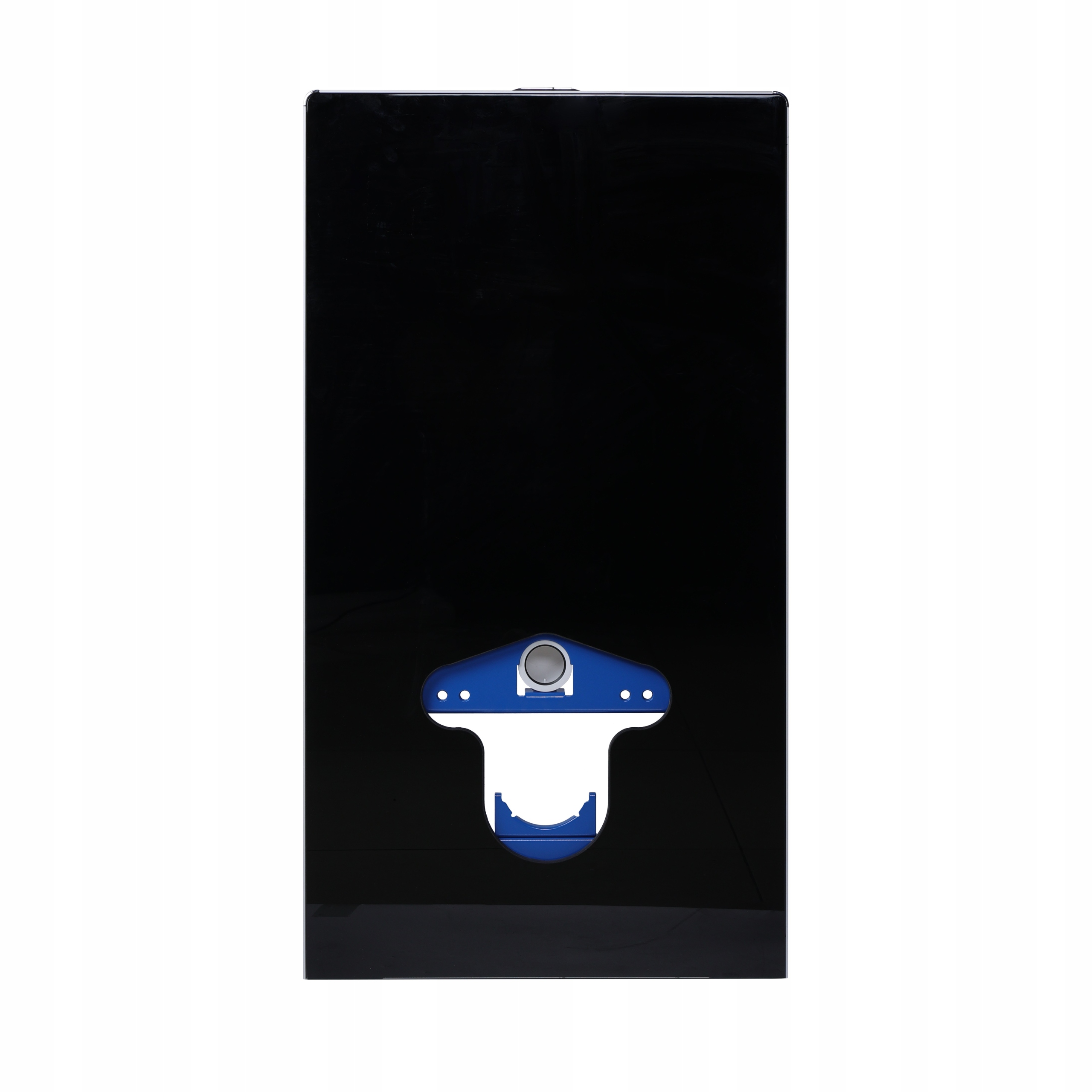 Stenový Wc rošt čierny Fix-Frame Glass čierny