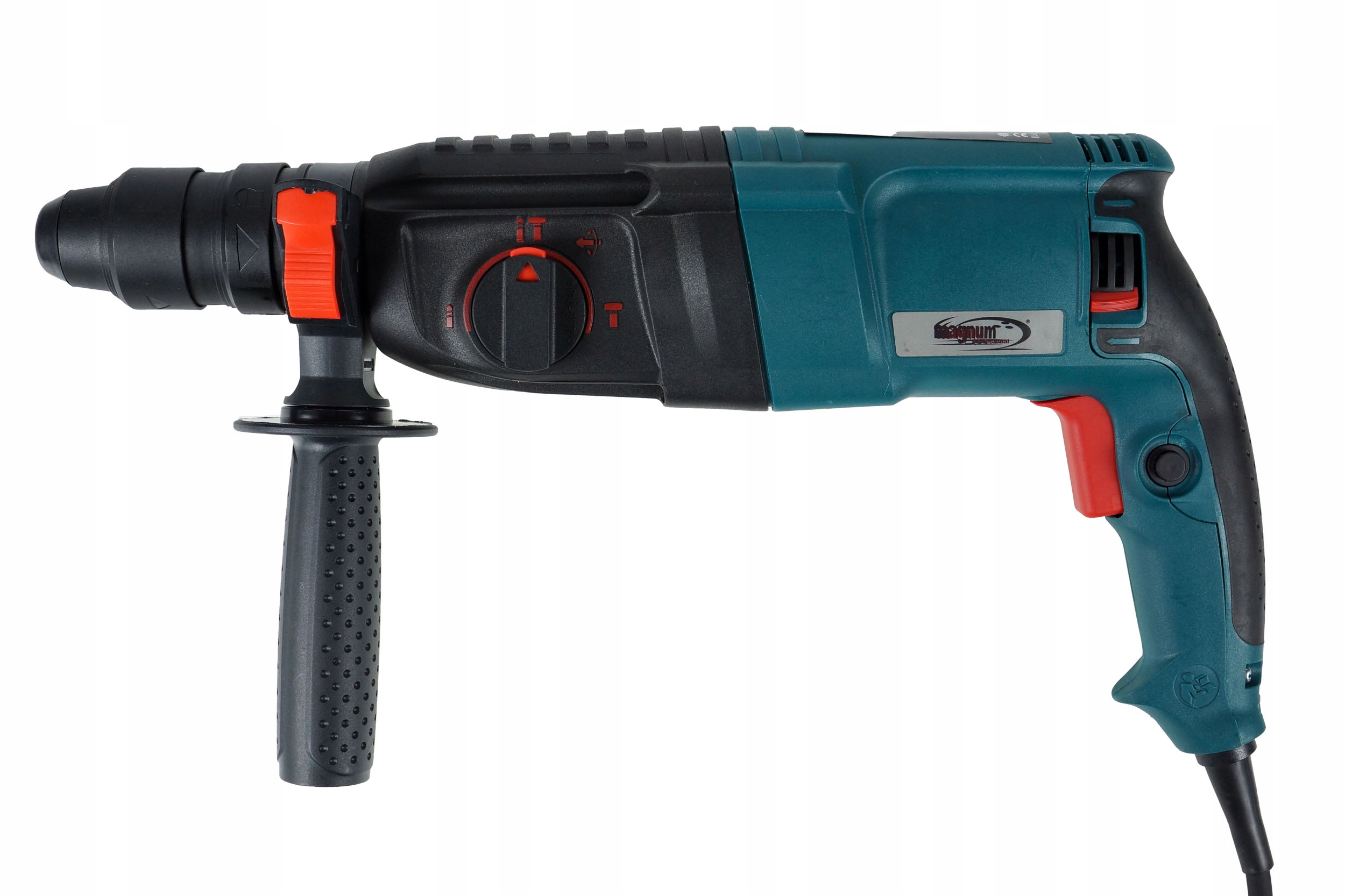 MOCNA MŁOTOWIERTARKA WIERTARKA UDAROWA SDS+ 2600W 4-FUNKCJE MEISTER Zasilanie sieciowe