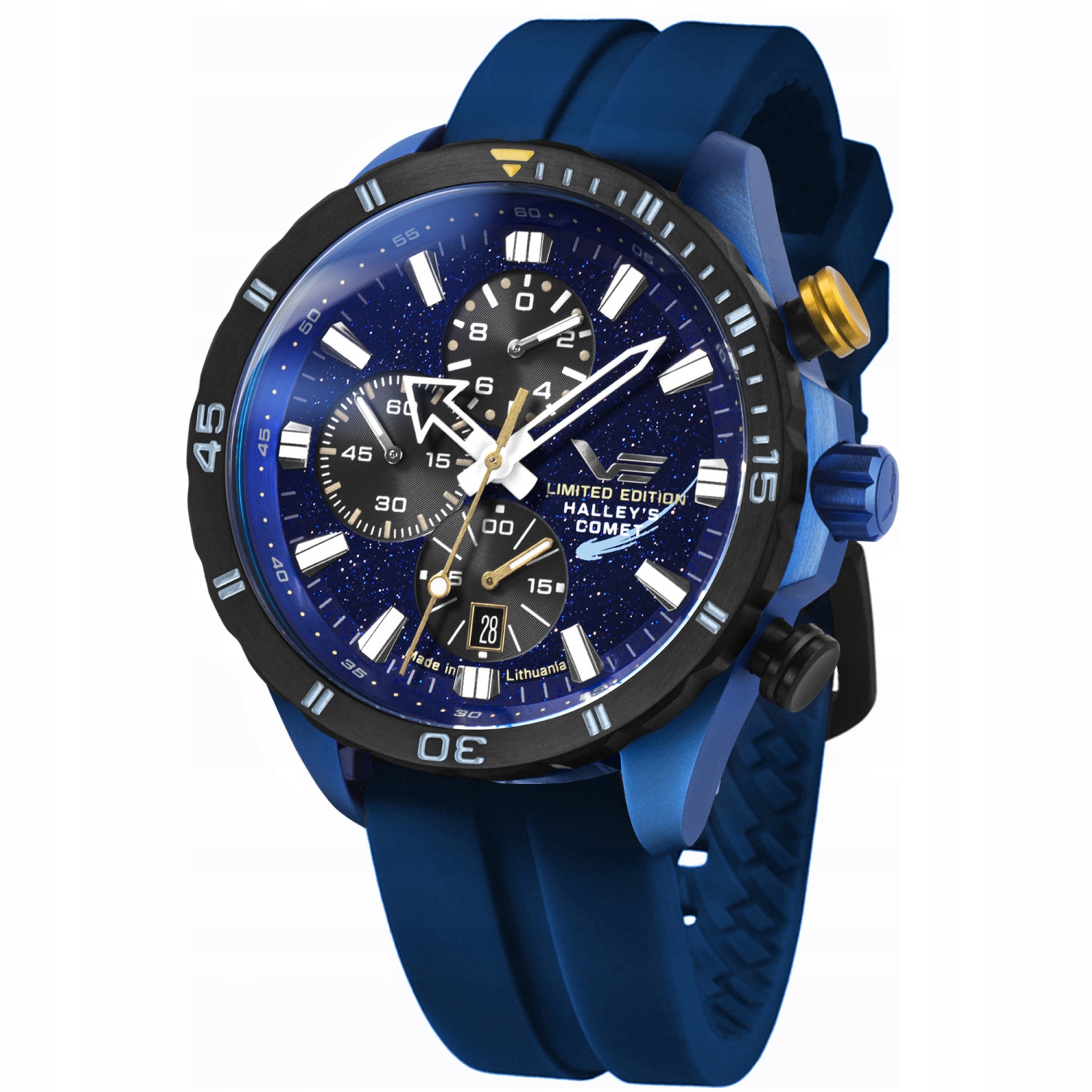 Zegarek Męski Vostok Europe 6S10-320E694S niebieski