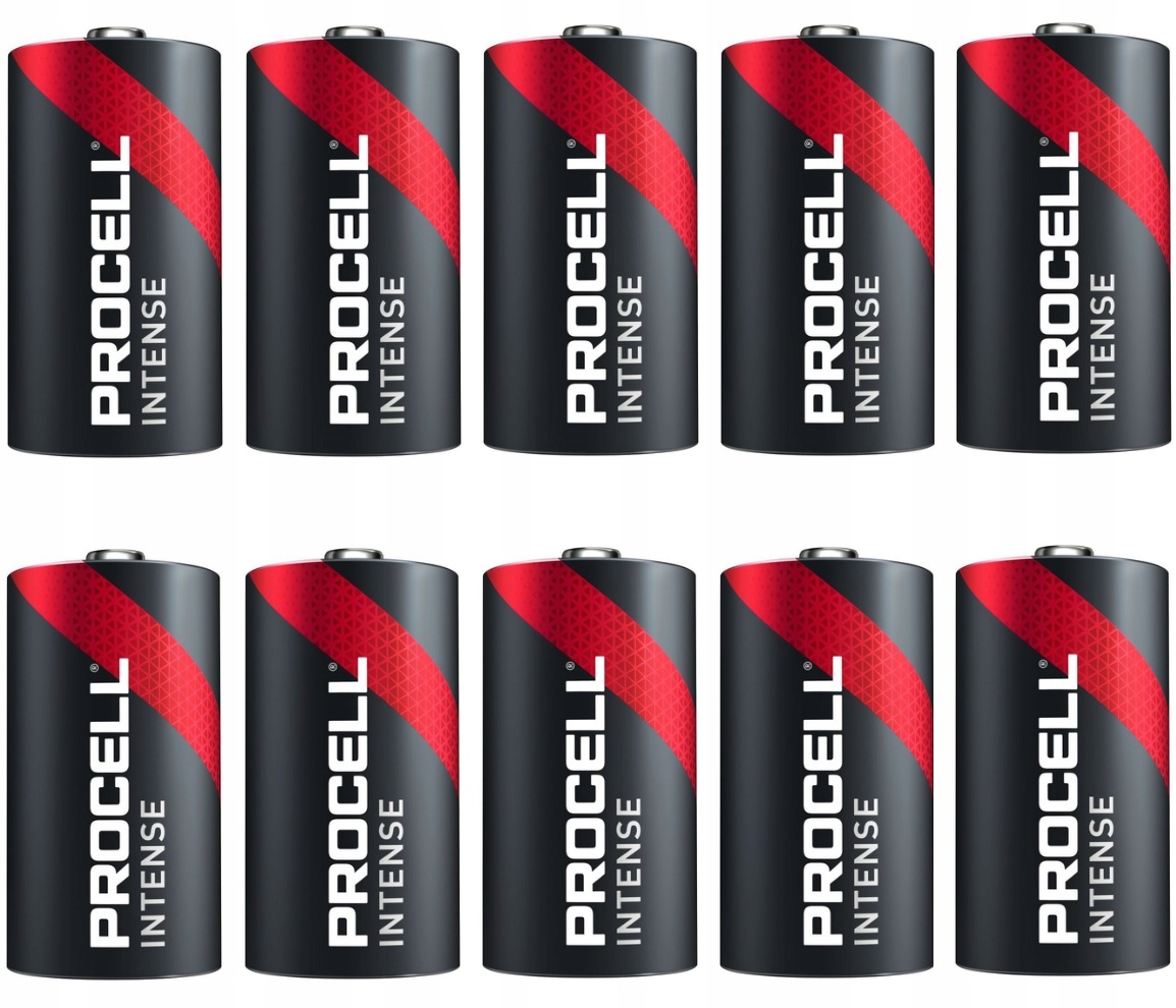 

10szt. Bateria LR20 Duracell Procell Intense 1,5V