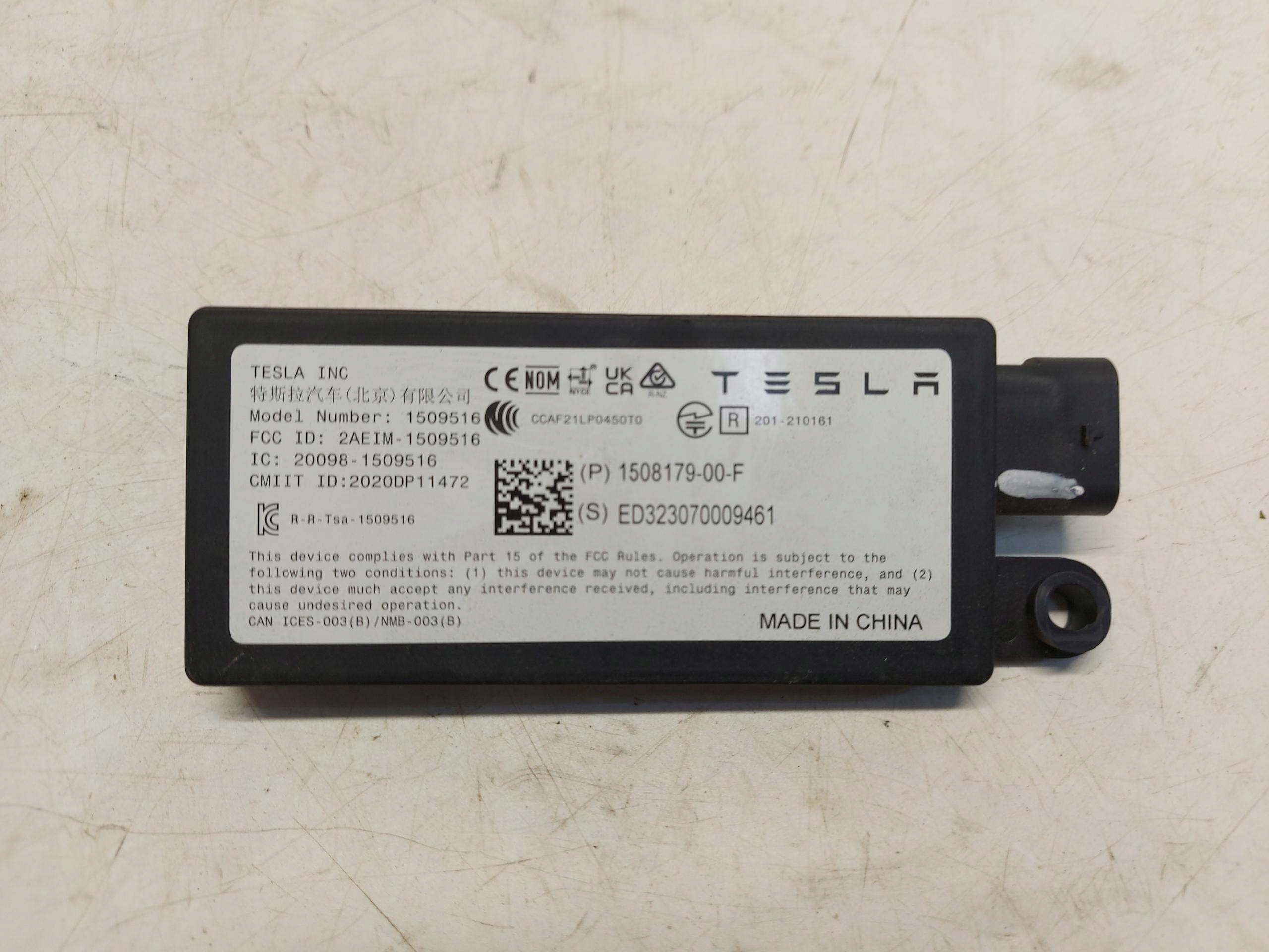 TESLA MODEL Y 2023r module control unit Bluetooth 1508179-00-F