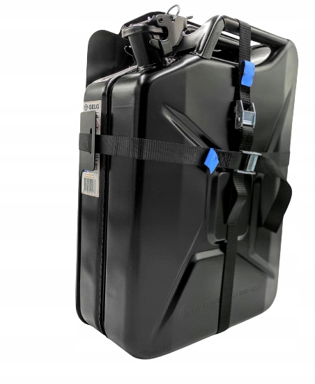 Držák Kanystr kovový 20 L zapínání popruhy