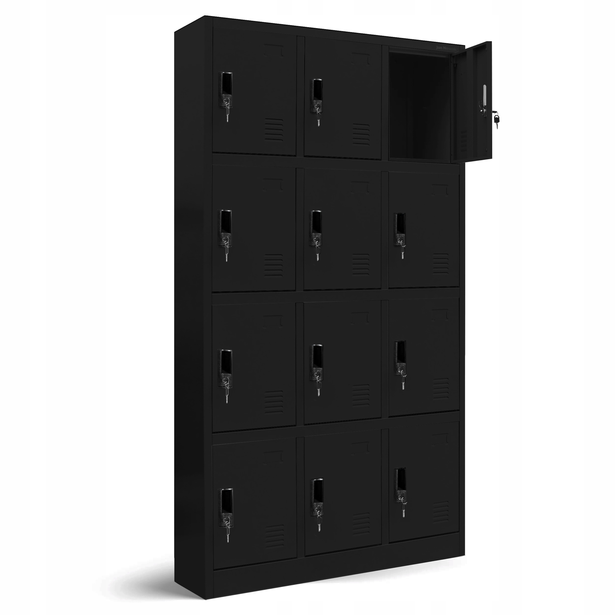 Skříň Bozp do šatny Jan Nowak Marcin Černá