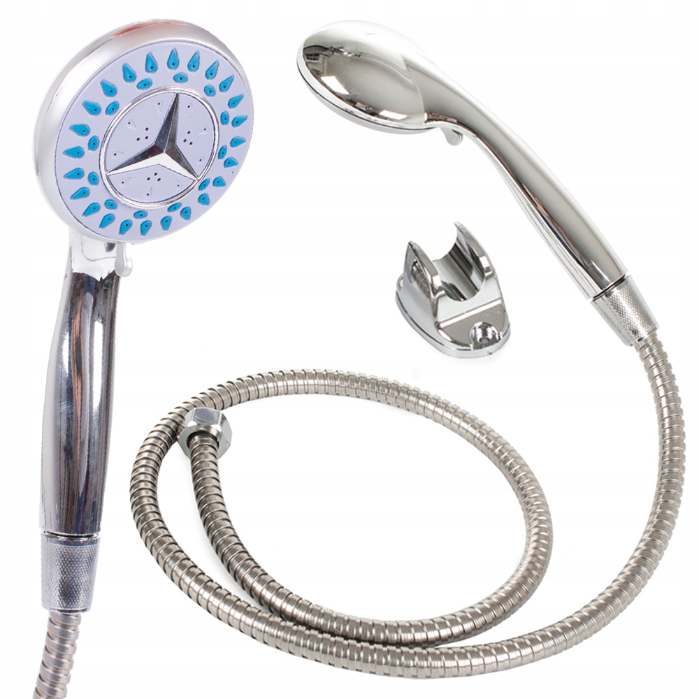 ZESTAW PRYSZNICOWY SŁUCHAWKA 3F WĄŻ UCHWYT NATRYSK