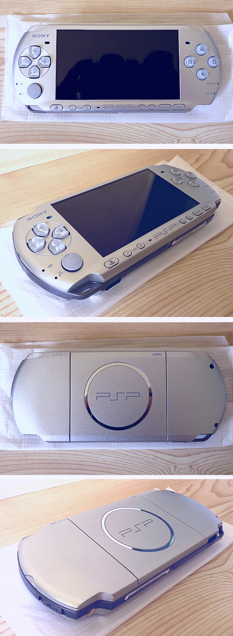 NOWA PSP 3004 SLIM SILVER + GRATISY + GWAR + GRY !! Model 3004