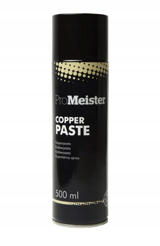 ProMeister Miedź Spray smar miedziany do gwintów hamulców wydechu 500 ml