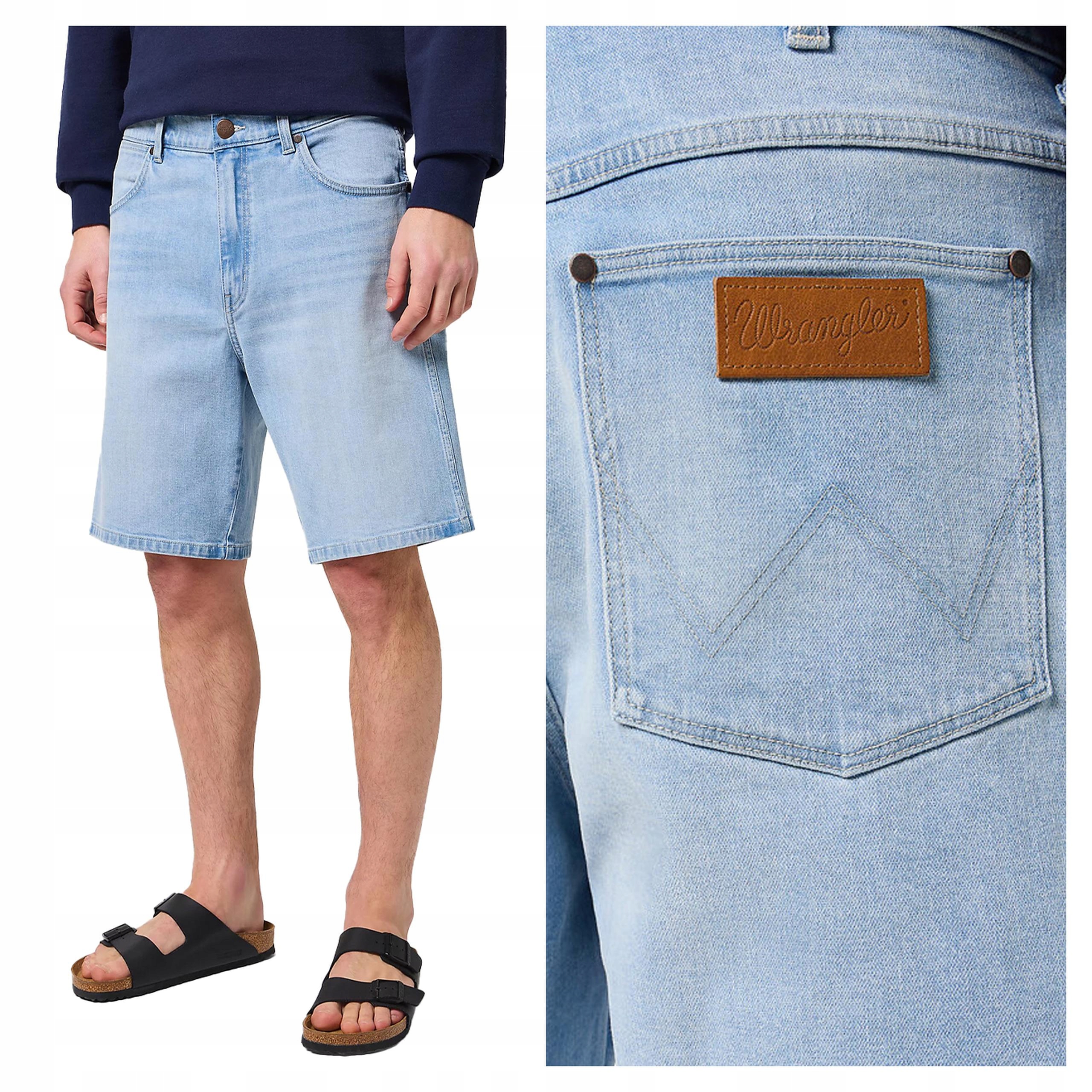 Pánské džínové šortky Wrangler Frontier Short 31