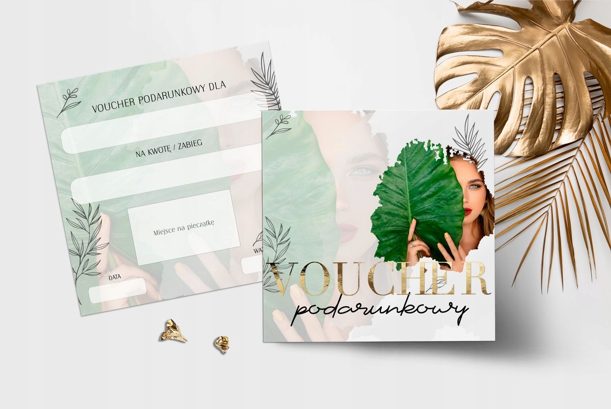 VOUCHERY PODARUNKOWE ZŁOTE GOTOWE BONY UPOMINKOWE REALIZACJA 48H 24 szt Marka bez marki