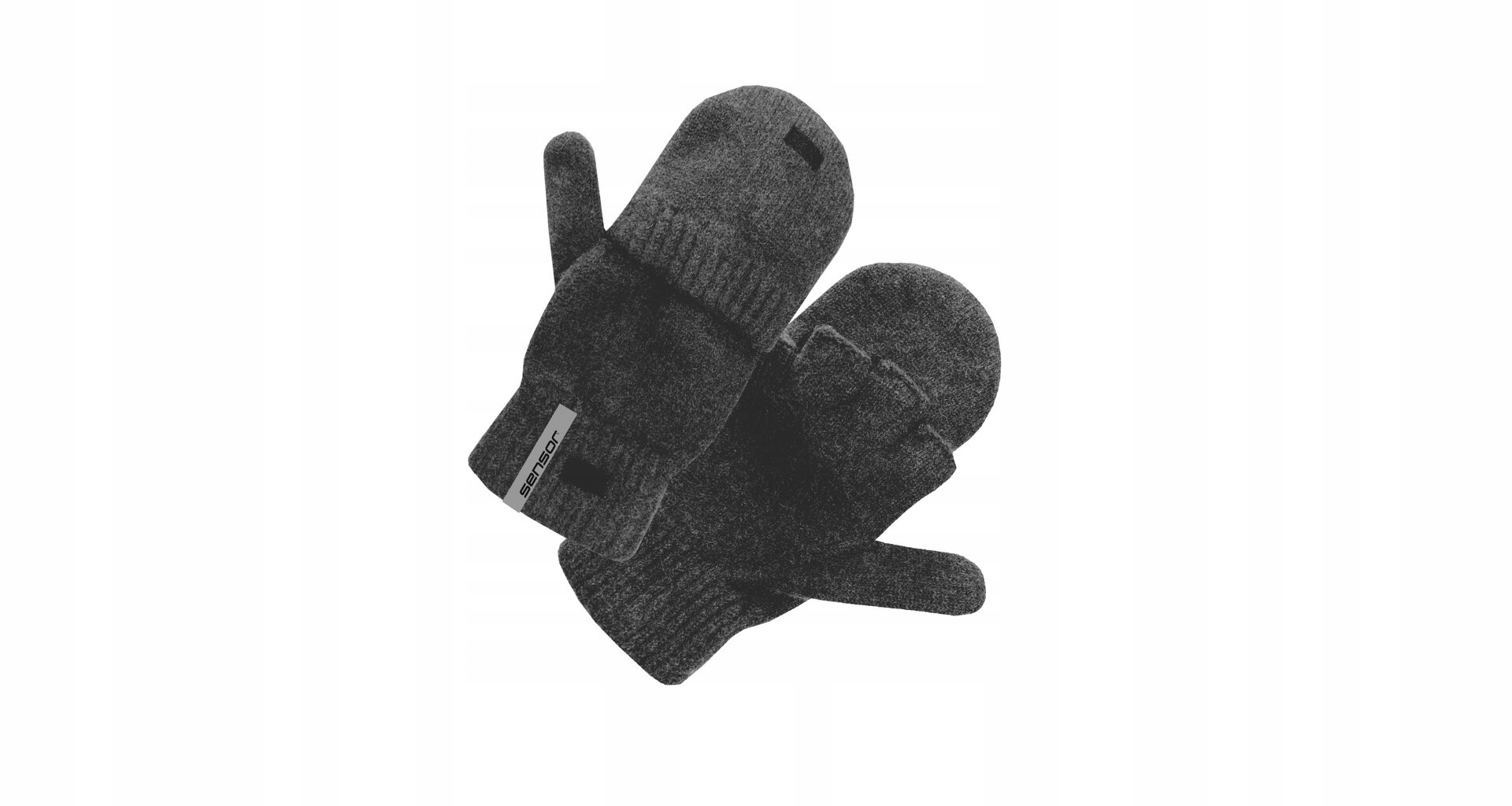 Sensor Rukavice Virgin Wool šedá Melír Velikost S/m