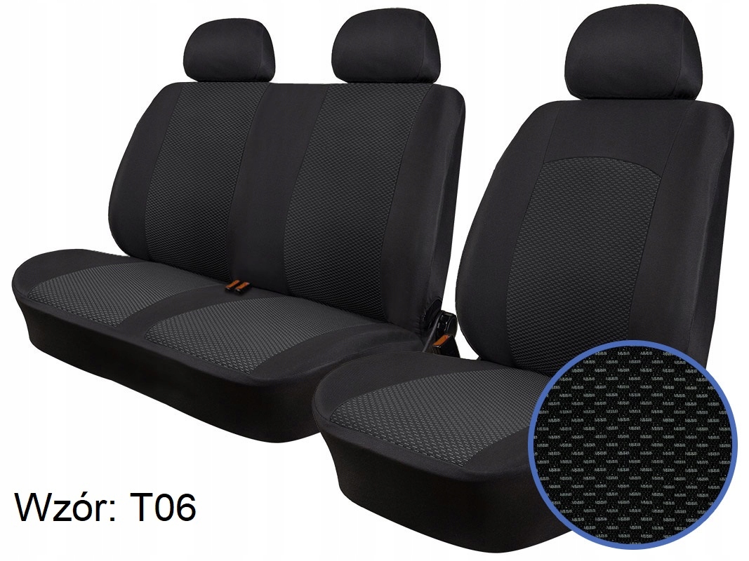 Pokrowce Citroen Berlingo II Peugeot Partner II Kod producenta L-/11