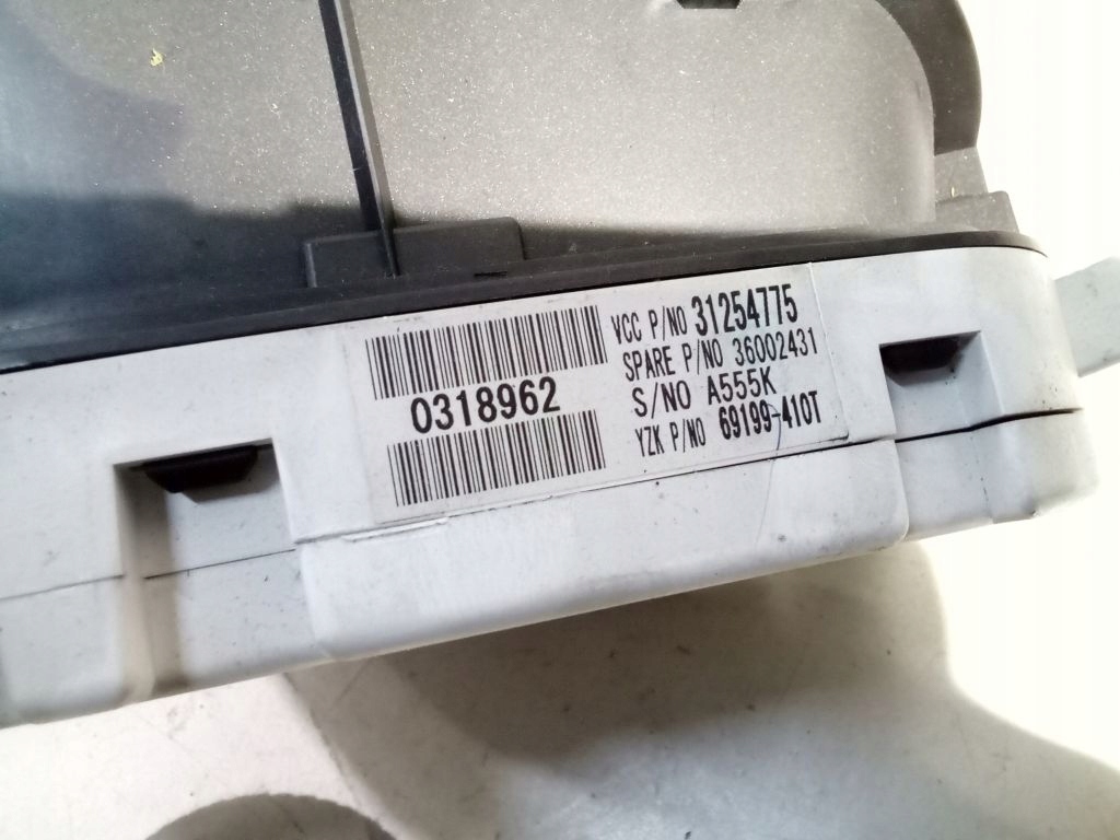 Volvo V50 dials dials 1.8B 31254775