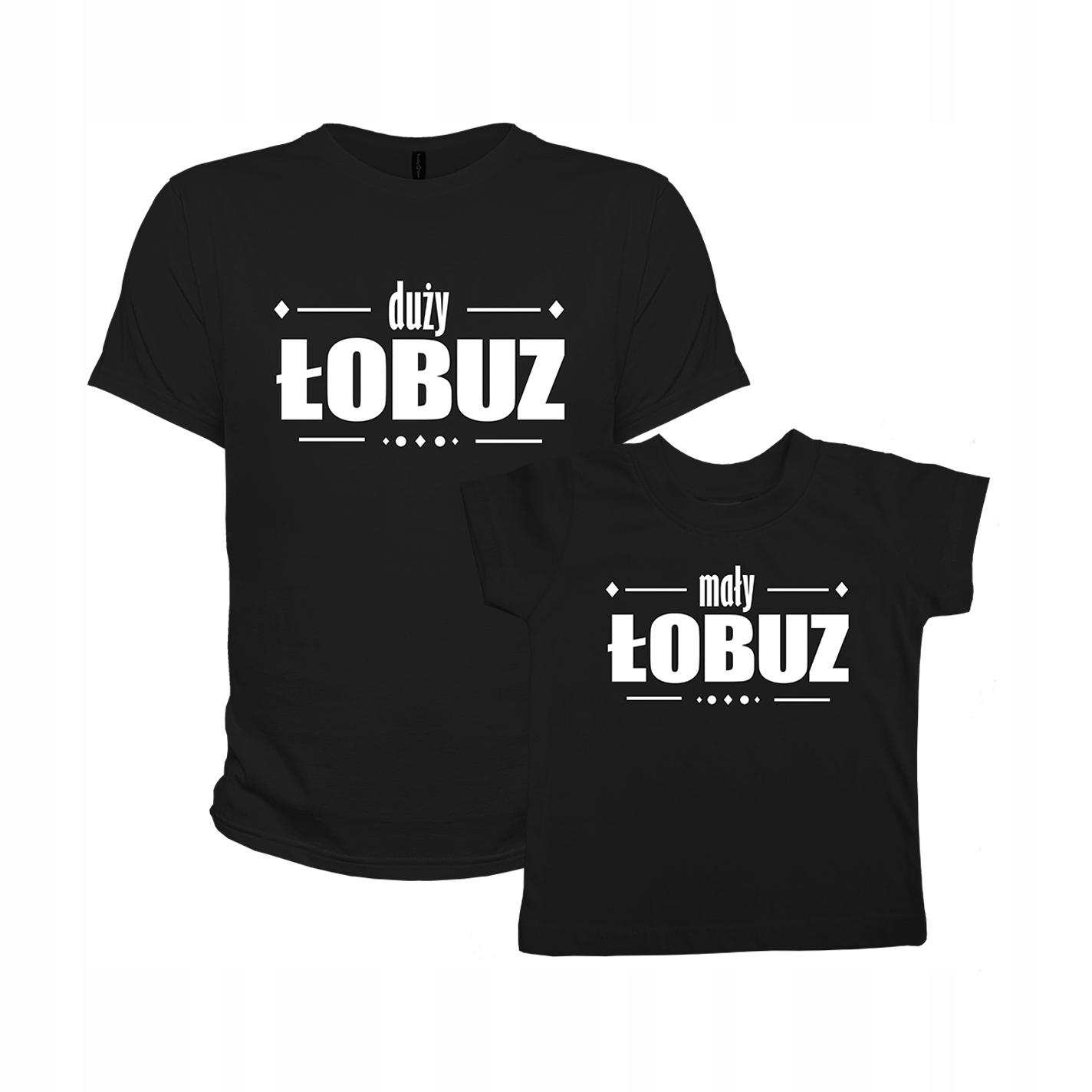 

Koszulki Duży Łobuz/Mały Łobuz ojciec i syn