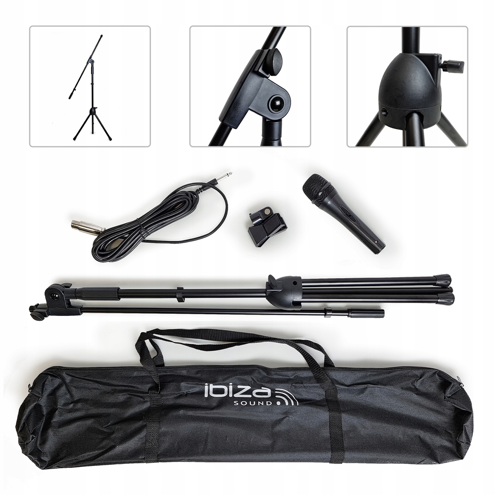 

Profesjonalny zestaw mikrofonowy mic klips torba