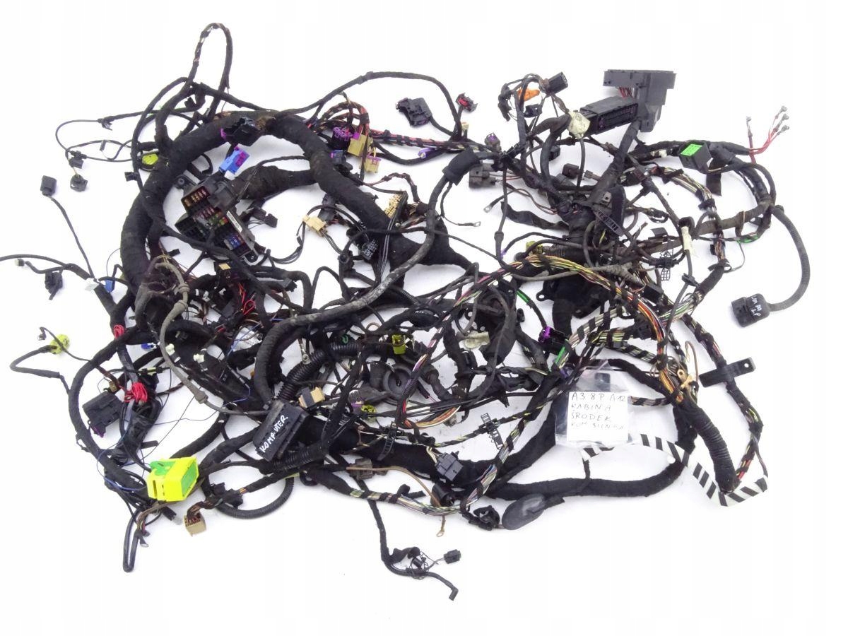 AUDI A3 8P 2.0 TDI жгут проводов кабины моторного отсека 5D