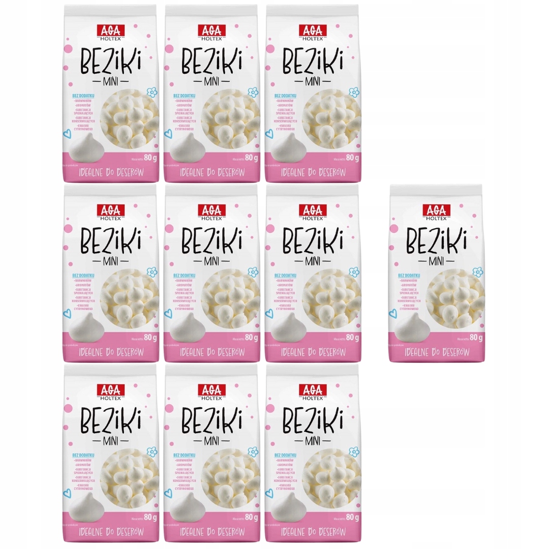 Levně Aga Holtex Mini sněhové pusinky 80 g x 10 kusů